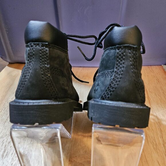 Timberland Boots Black Out Nubuck Suede 629944-013 TODDLER Size 5-C very good - Picture 4 of 6